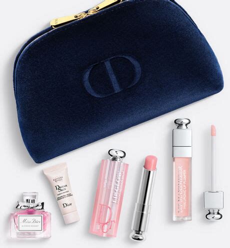 dior makeup bag gift set|dior woman makeup gift set.